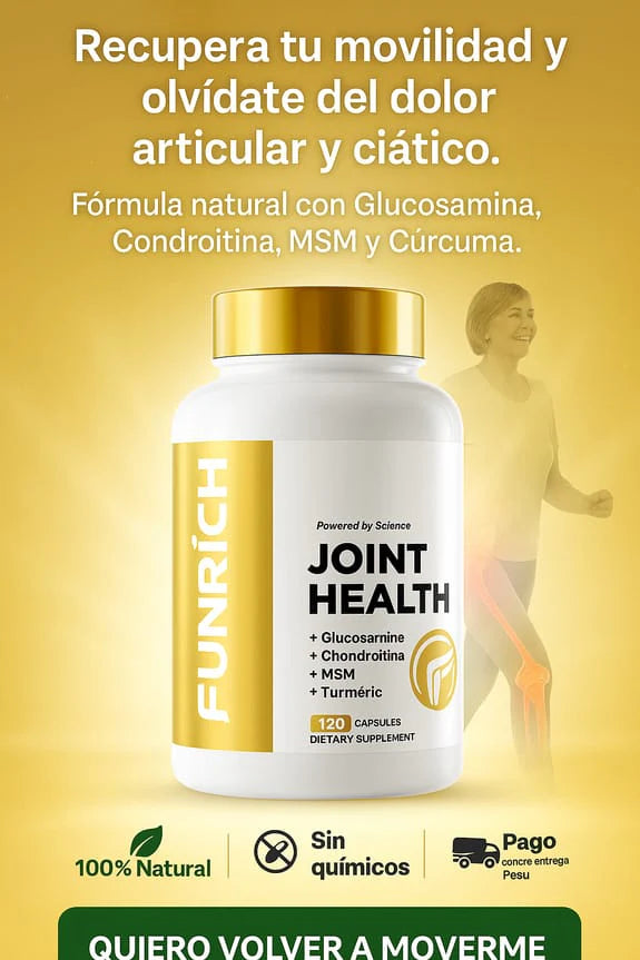 💊JOINT HEALTH 💪 RECUPERA TU MOVILIDAD Y OLVÍDATE DEL DOLOR ARTICULAR Y CIÁTICO🌱