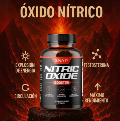 🌱Aumenta el flujo sanguíneo, mejora el rendimiento, acelera la recuperación con OXIDO NITRICO.🌱